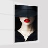 Plexiglas4_25223-BlackHatRedLips 25223-BlackHatRedLips