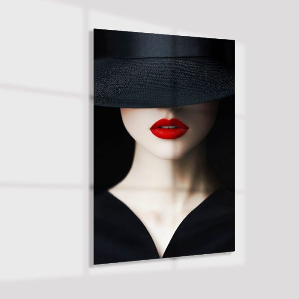 Plexiglas4_25223-BlackHatRedLips 25223-BlackHatRedLips